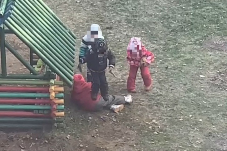 Детскую драку снял на видео житель соседнего с садиком дома Детскую драку снял на видео житель соседнего с садиком дома