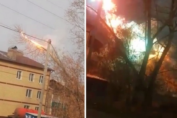 Пожарные быстро справились с возгоранием Пожарные быстро справились с возгоранием
