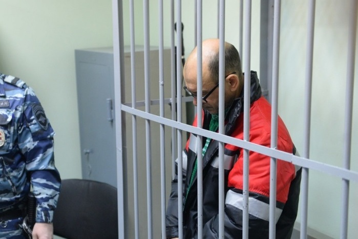 Владимир Пузырев в суде Владимир Пузырев в суде