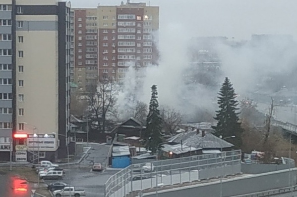 Этот пожар произошел сегодня в пятом часу вечера Этот пожар произошел сегодня в пятом часу вечера