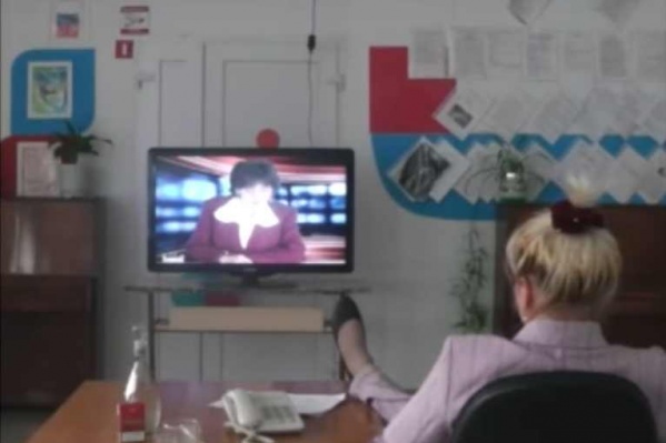 Кадр из видеоролика, который стал поводом для увольнения Кадр из видеоролика, который стал поводом для увольнения