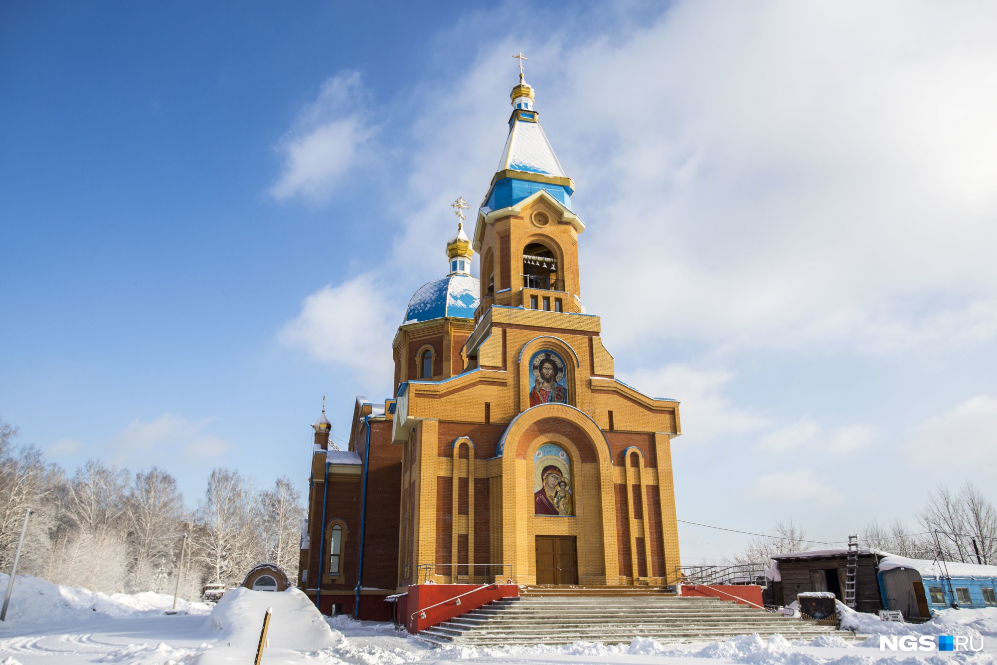Храм в Первомайском районе Новосибирск
