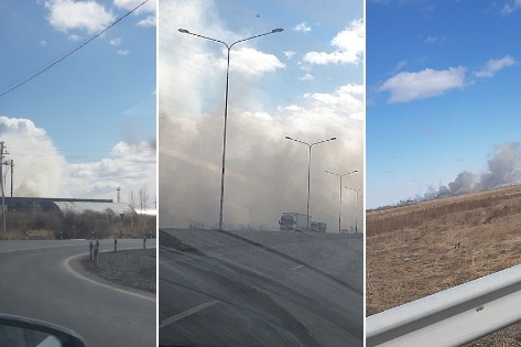 В районе велижанского тракта водители жалуются на плохую видимость дороги В районе велижанского тракта водители жалуются на плохую видимость дороги 