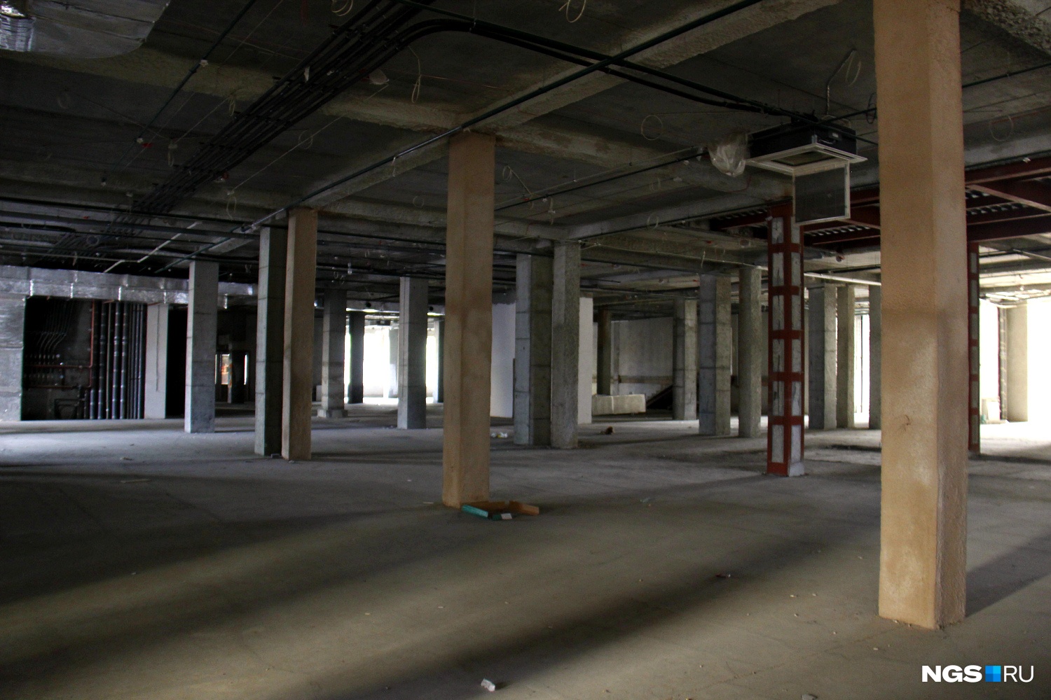 Общая площадь помещения, которое арендовано под проект, — более 2900 кв. метров