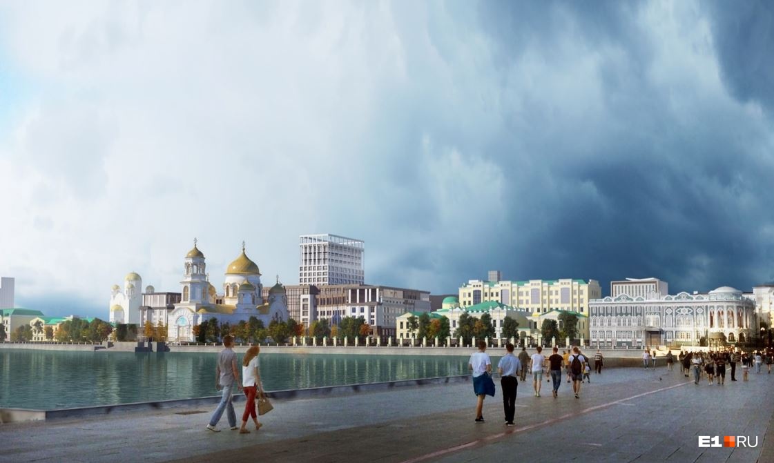 Так может выглядеть собор на месте завода Так может выглядеть собор на месте завода