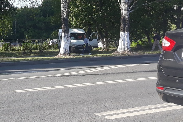 На Московском шоссе появился бугор На Московском шоссе появился бугор