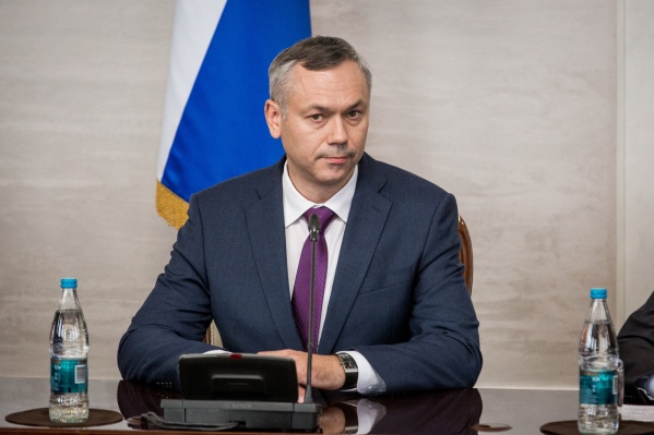 Врио губернатора Новосибирской области Андрей Травников Врио губернатора Новосибирской области Андрей Травников