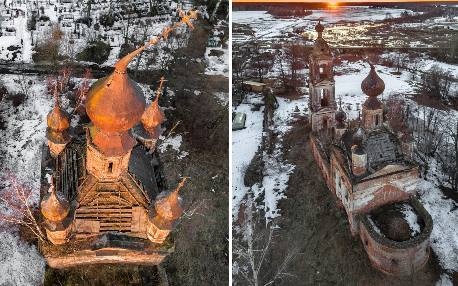 Разрушенные церкви Ярославской области