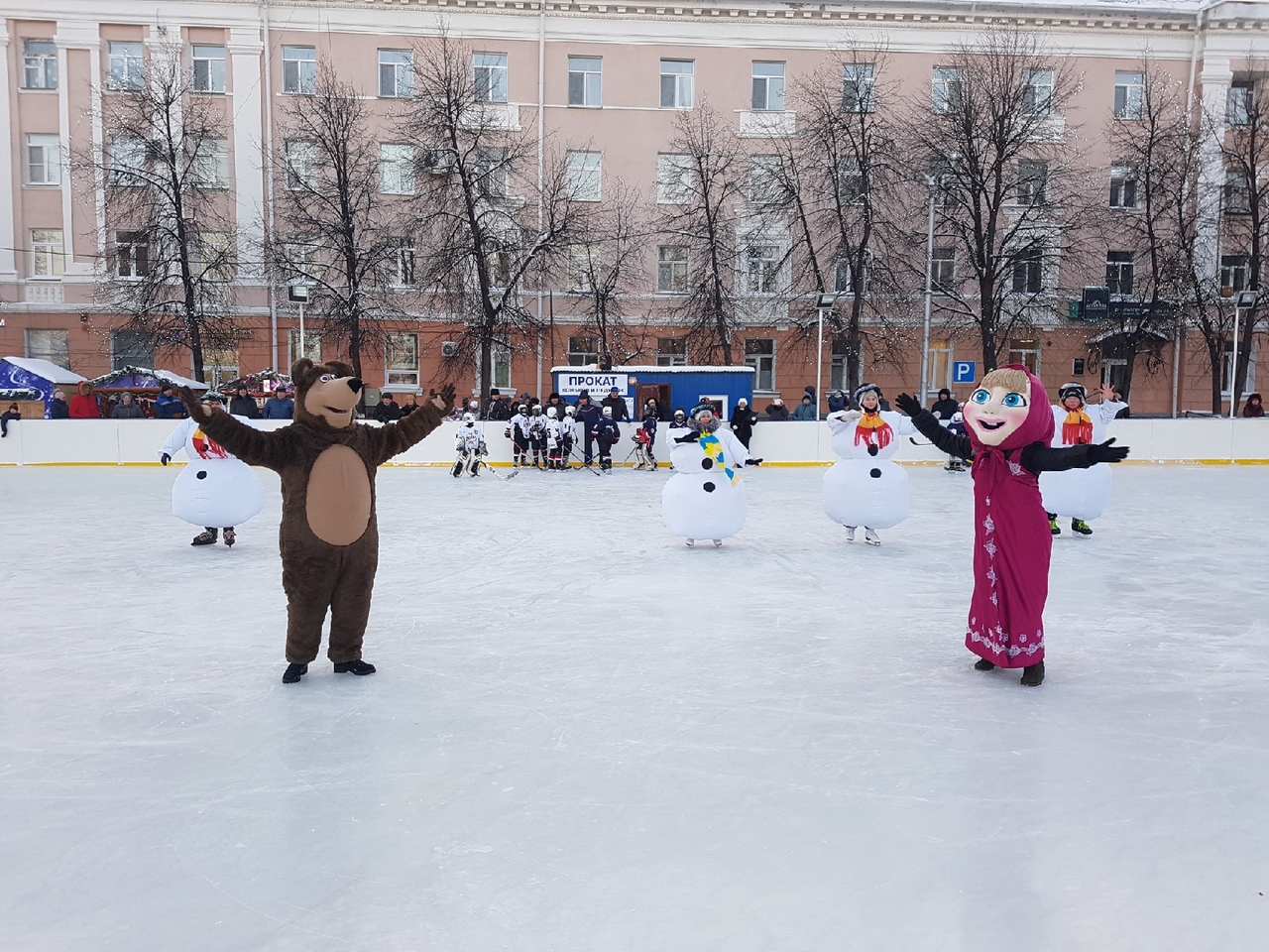 ледовый дворец в кургане