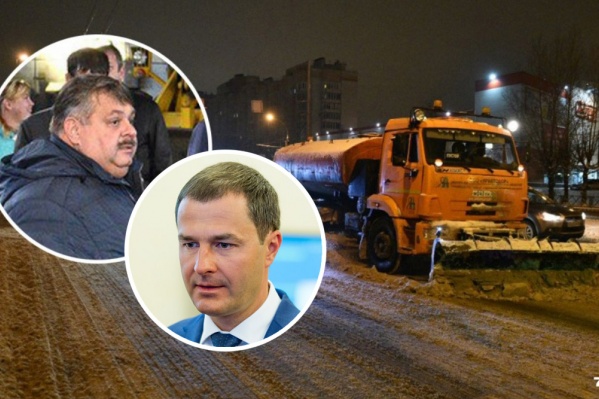 Всю вину за уборку города Волков свалил на Снежкова Всю вину за уборку города Волков свалил на Снежкова 