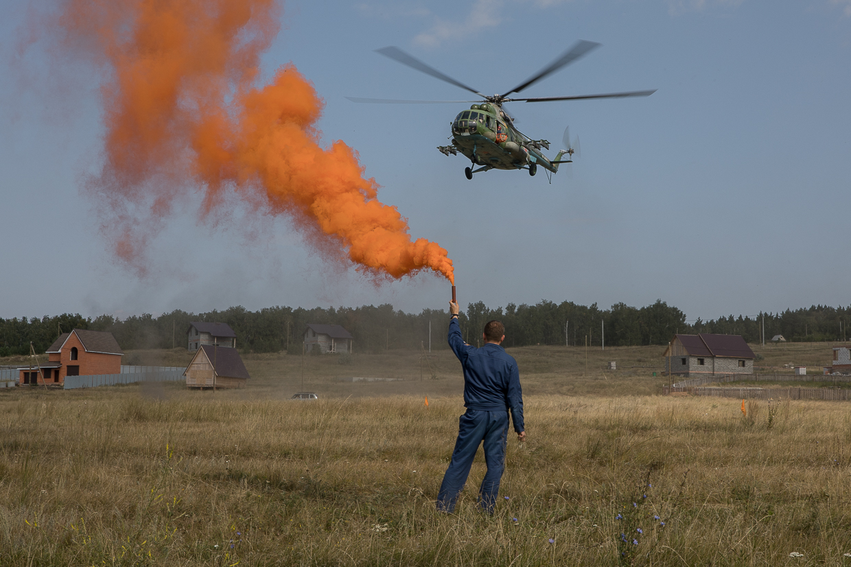 К поискам ребёнка, пропавшего под Челябинском, подключили вертолёт Ми-8