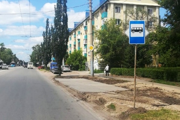Временная площадка для пассажиров уже обустроена Временная площадка для пассажиров уже обустроена