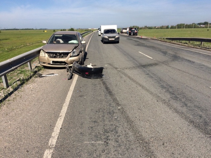Авария произошла утром в Толмачёво Авария произошла утром в Толмачёво