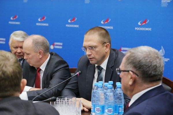 На заседании присутствовал гендиректор РКЦ «Прогресс» Дмитрий Баранов На заседании присутствовал гендиректор РКЦ «Прогресс» Дмитрий Баранов