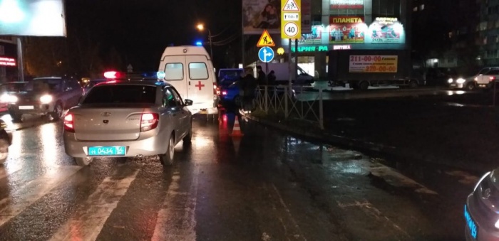 ДТП произошло сегодня вечером ДТП произошло сегодня вечером