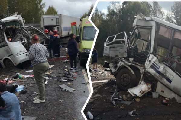 В страшной аварии под Ярославлем погибли 7 человек В страшной аварии под Ярославлем погибли 7 человек
