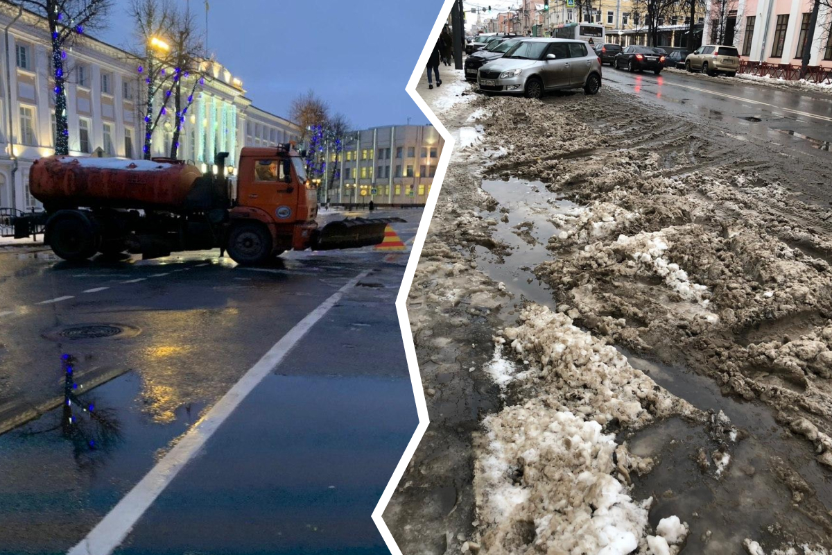 «Простаивает в усиленном режиме»: в Ярославле из снегоуборочной машины сделали шлагбаум