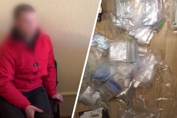 Общий вес наркотиков тянет почти на три килограмма Общий вес наркотиков тянет почти на три килограмма