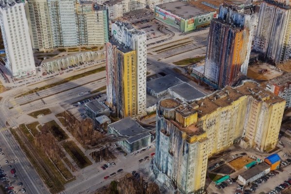 Так на трехмерной модели выглядит район Нового центра Так на трехмерной модели выглядит район Нового центра