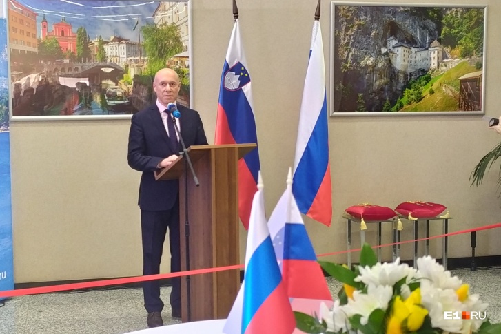 Новый почетный консул Словении Владислав Давыдов 15 лет возглавляет в Екатеринбурге компанию «ИскраУралТел»