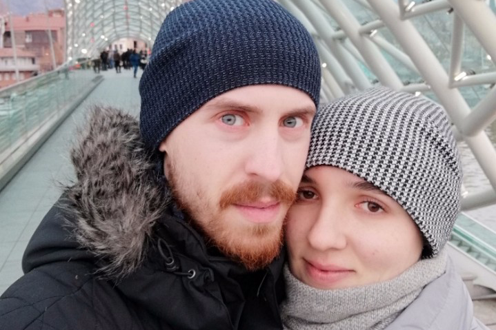 Яков Шерешевский с женой на Мосту мира в Тбилиси Яков Шерешевский с женой на Мосту мира в Тбилиси