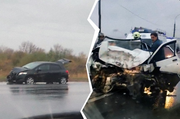 Водителя отечественного авто зажало в салоне Водителя отечественного авто зажало в салоне
