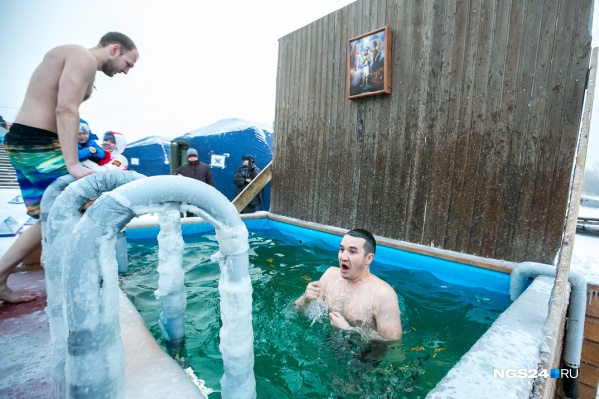 В прошлом году Крещение было очень морозным В прошлом году Крещение было очень морозным
