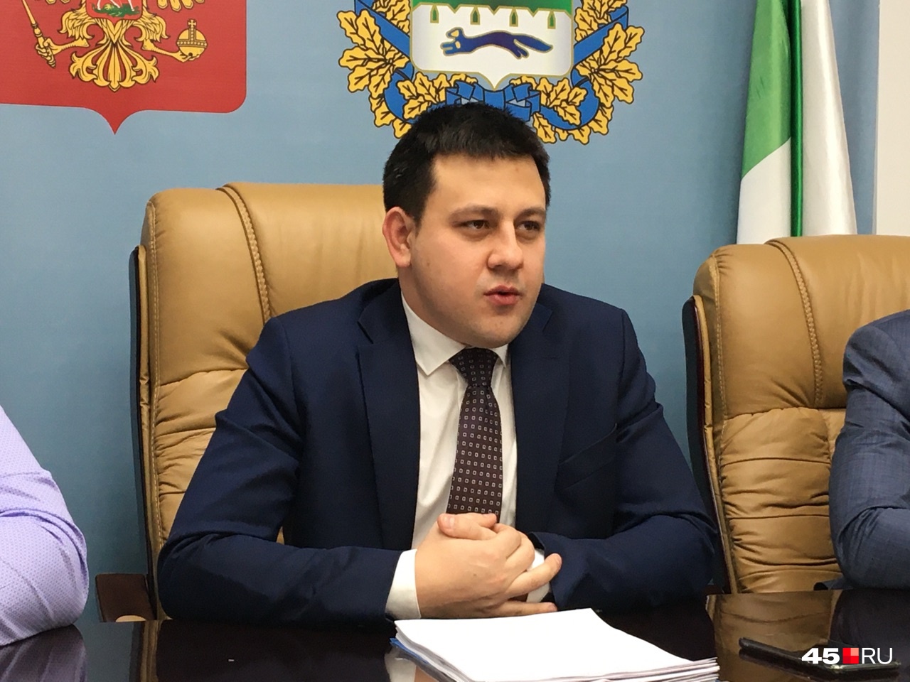 Андрей Саркисов называть тарифы на вывоз мусора в Зауралье не стал Андрей Саркисов называть тарифы на вывоз мусора в Зауралье не стал