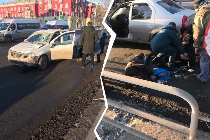 ДТП произошло на пешеходном переходе на улице Машиностроителей ДТП произошло на пешеходном переходе на улице Машиностроителей