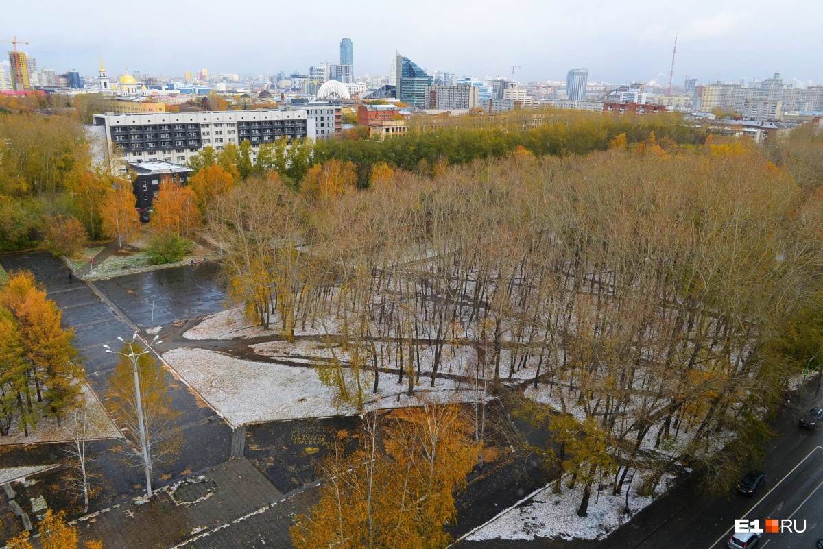 Новогодний фоторепортаж: по Екатеринбургу прошла стремительная метель