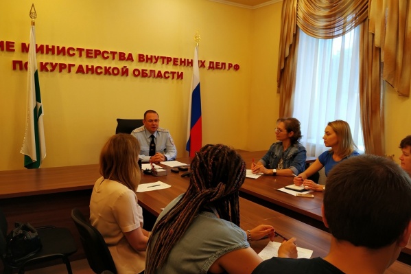 Первая пресс-конференция нового начальника УМВД по Курганской области Первая пресс-конференция нового начальника УМВД по Курганской области