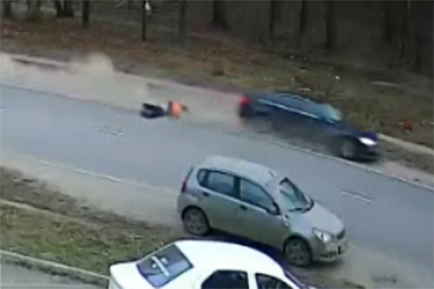 Подлетел на несколько метров: появилось видео смертельного ДТП на Суздальском шоссе