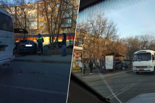 Водитель рассказал силовикам, что его подрезали Водитель рассказал силовикам, что его подрезали