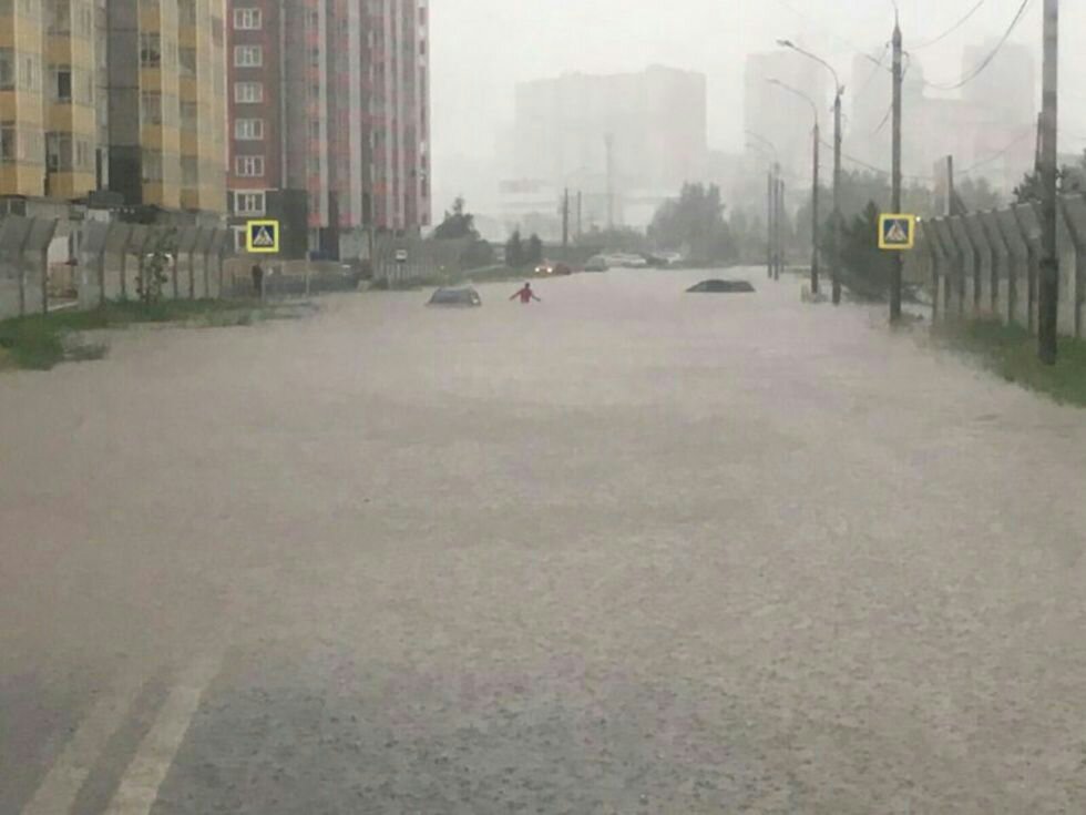 Красноярск дождь карта