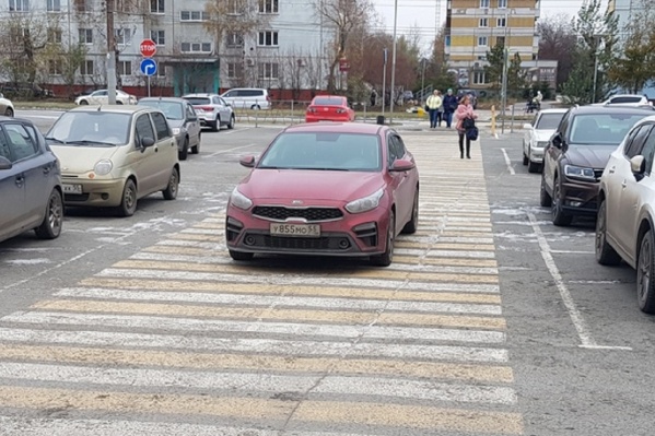 На зебре очень удобно парковаться — всегда есть место На зебре очень удобно парковаться — всегда есть место