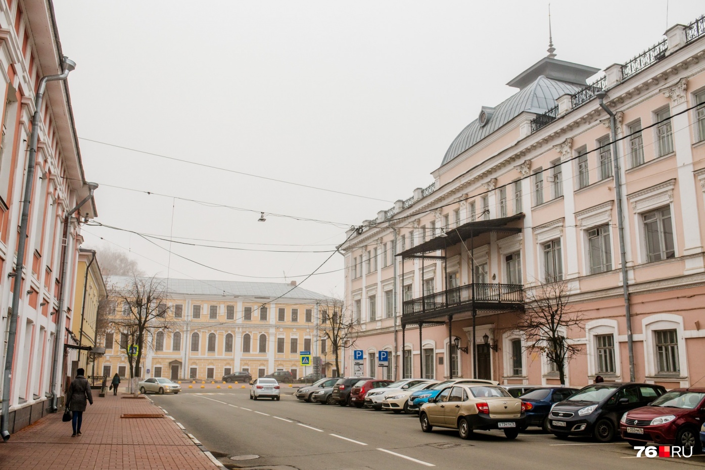 В центре Ярославля перекрасят историческое здание гостиницы «Царьград»