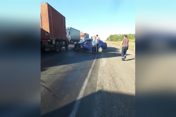 Водитель легковушки может праздновать второй день рождения Водитель легковушки может праздновать второй день рождения