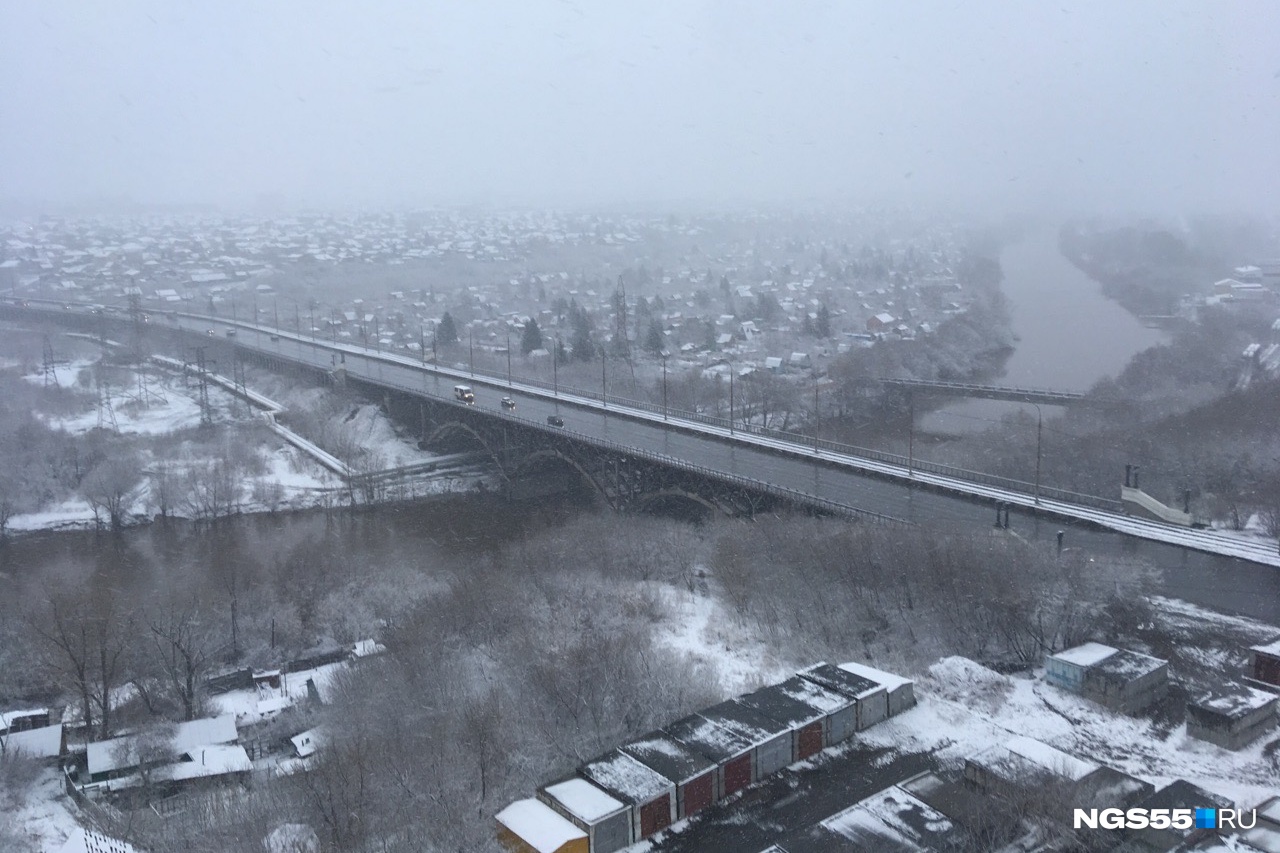 октябрьский мост омск где находится