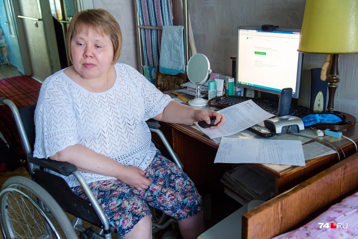 Галина Васильева живет вдвоем с отцом-инвалидом