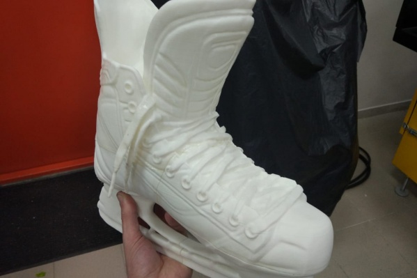 Коньки выполнены из PLA пластика Коньки выполнены из PLA пластика