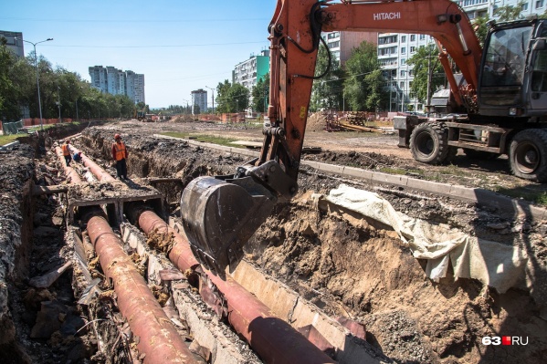 Теплотрассу проложили в 70-80-х годах прошлого века Теплотрассу проложили в 70-80-х годах прошлого века
