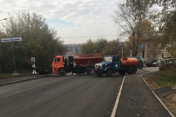 Водителям придётся искать объезд Водителям придётся искать объезд
