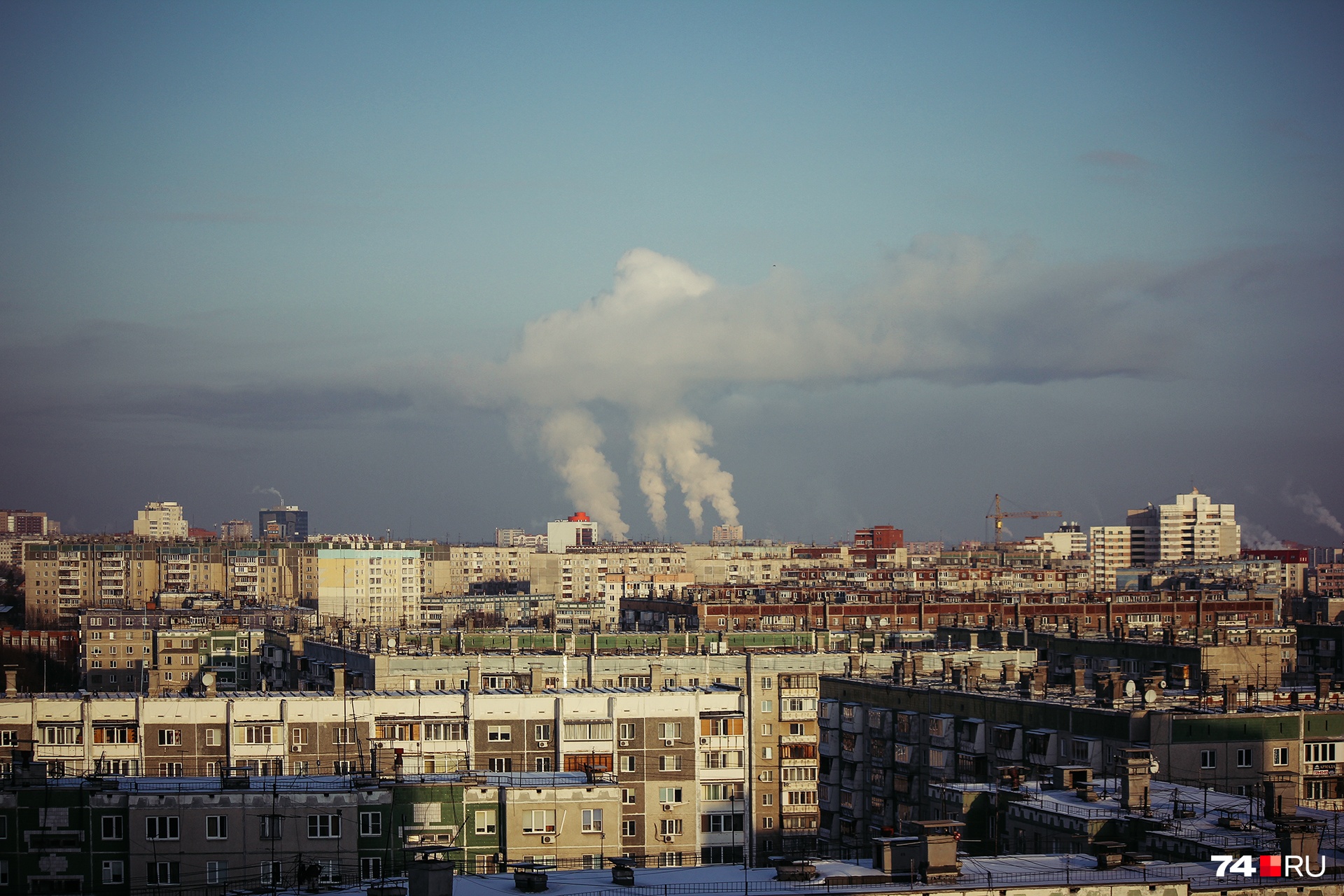 Суровый Челябинск и сосед его Магнитогорск будут загрязнять воздух строго по графику