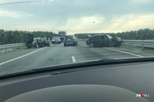Авария произошла между посёлками Травники и Тимирязевский Авария произошла между посёлками Травники и Тимирязевский