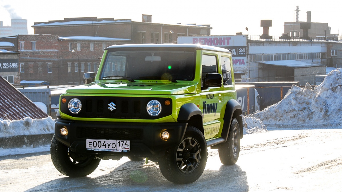 Мы вытащили новый Suzuki Jimny на военный полигон, но это плохо закончилось  | 07.02.2020 | Екатеринбург - БезФормата