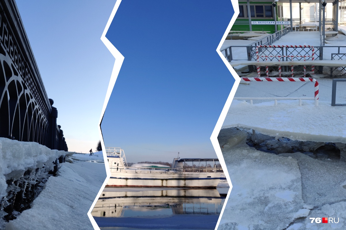 «Льдины легли на набережную»: фотограф из Ярославля проверил, правду ли про паводок сказал губернатор