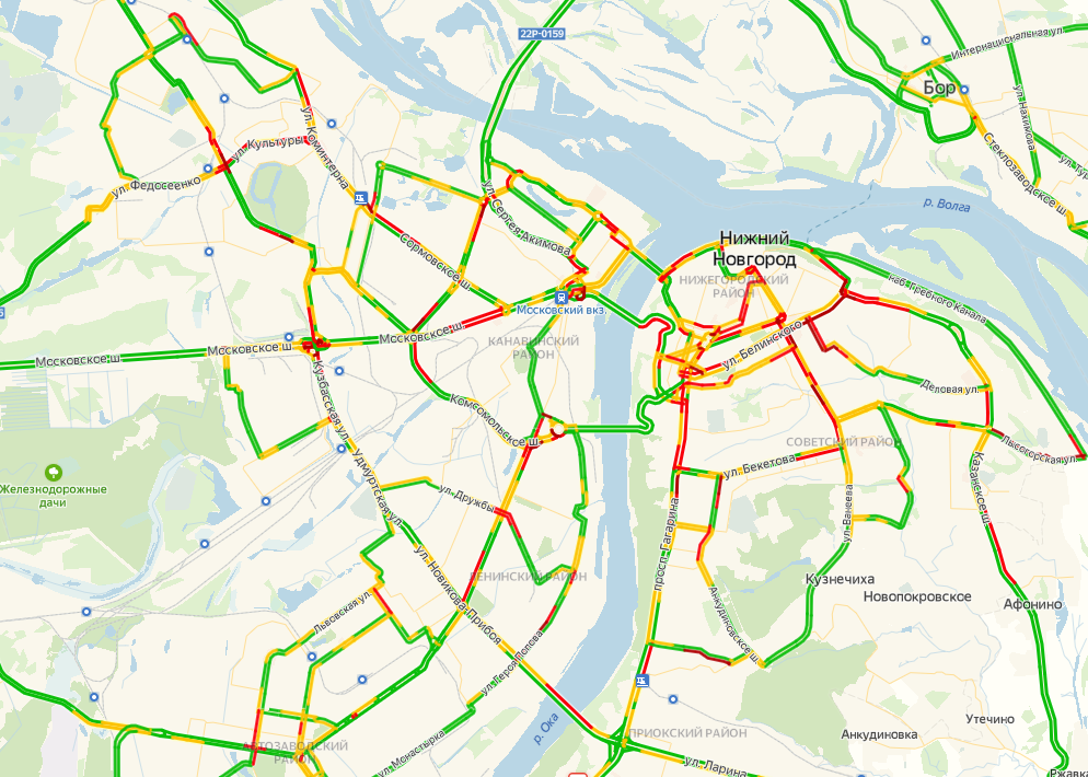Карта автодороги нижний новгород. Нижний Новгород Автозаводский район пробка. Пробки Нижний Новгород Окский мост. Пробка Автозаводский Нижний Новгород. Карта Нижнего Новгорода пробки.