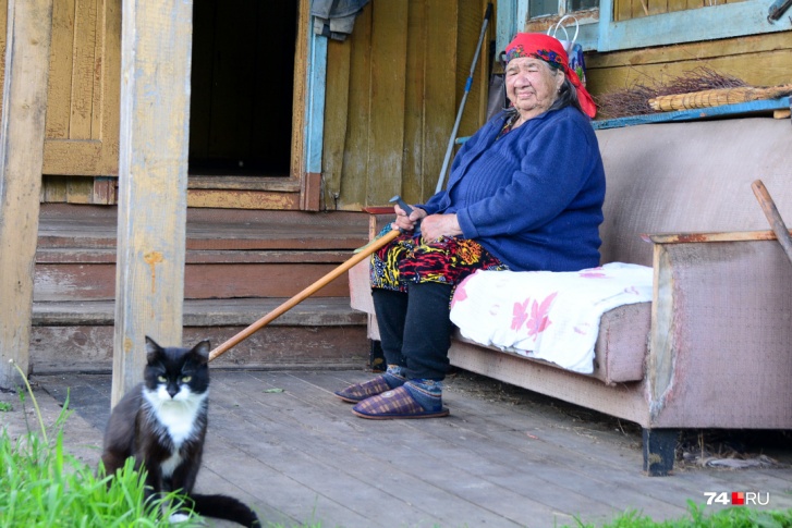 Рашида Валеева и её кот