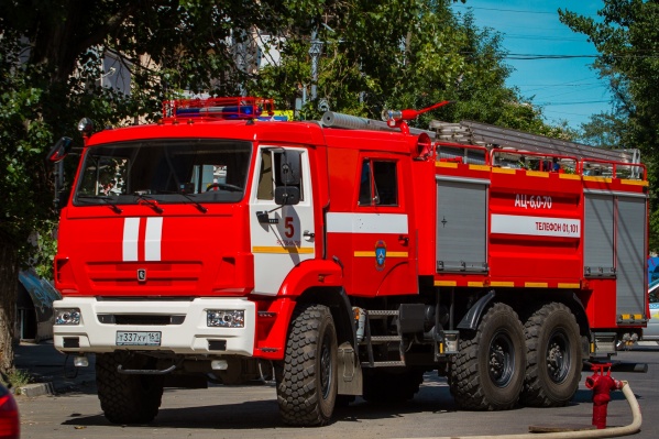 Пожар тушили около 20 минут Пожар тушили около 20 минут