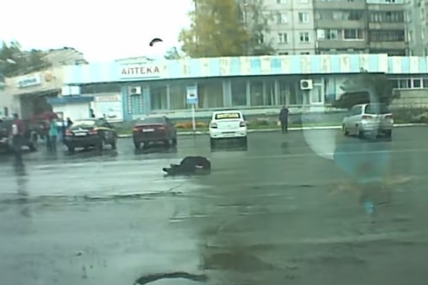 Очевидцы пытались догнать виновников ДТП Очевидцы пытались догнать виновников ДТП
